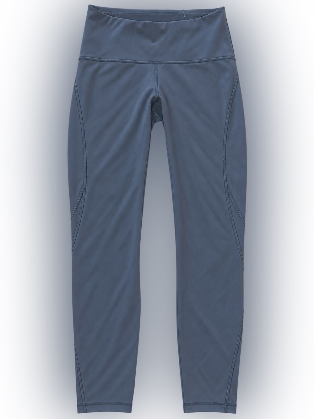Lululemon Leggings Size 6 Blue Gray High Rise Full Length Yoga Pants